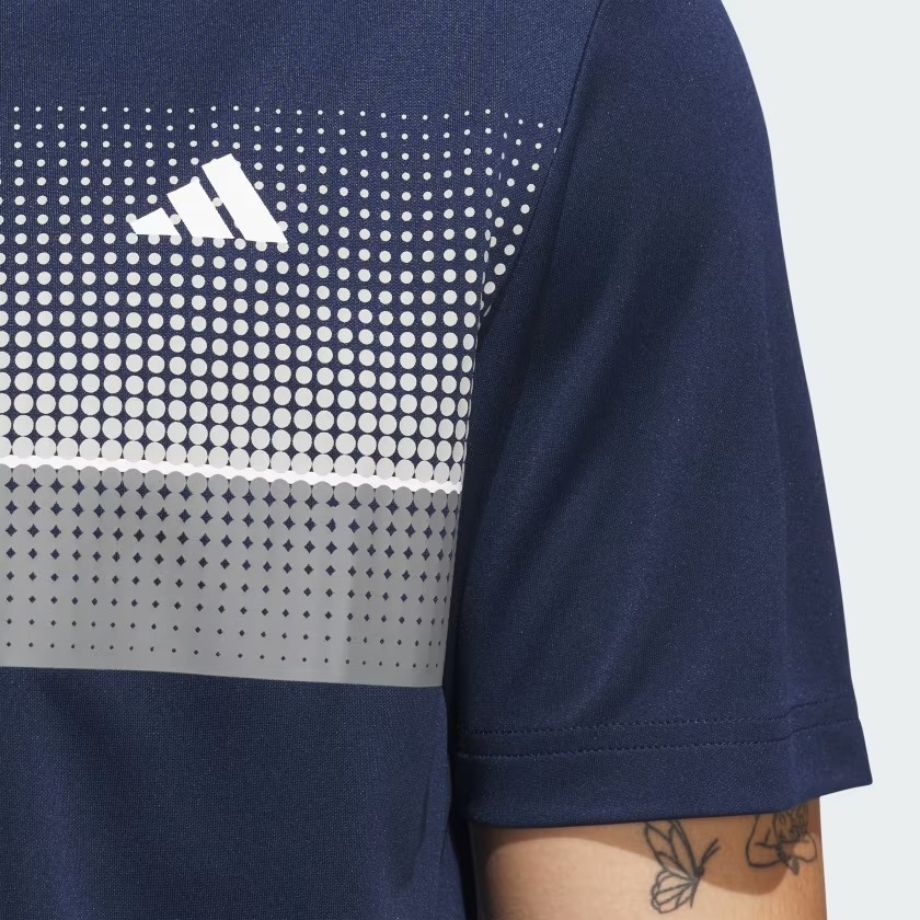 Áo Polo golf adidas Performance Allover Nam - JL5251