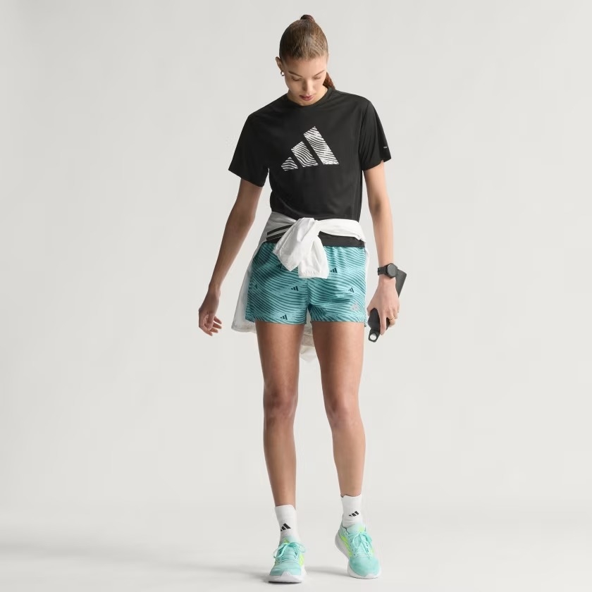Áo T-shirt chạy bộ adidas Adi365 Essentials Brand Love Nữ - JM5737