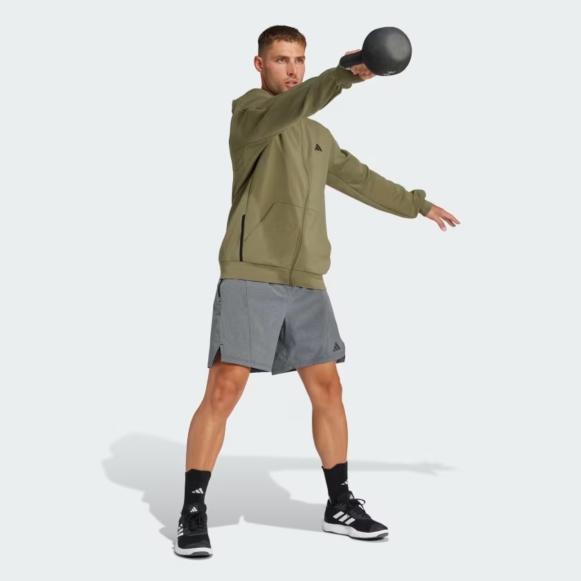 Quần short tập luyện adidas Designed for Training Mélange Nam - JE5679