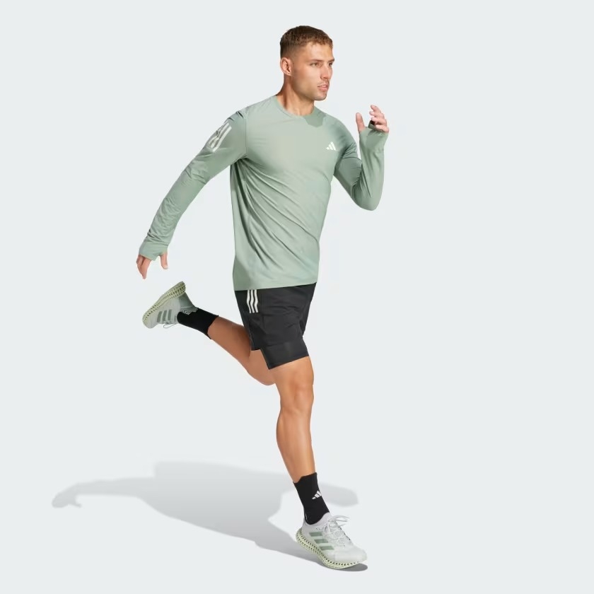 Quần short chạy bộ adidas Own the Run CLIMACOOL 2-in-1 Nam - JM5400