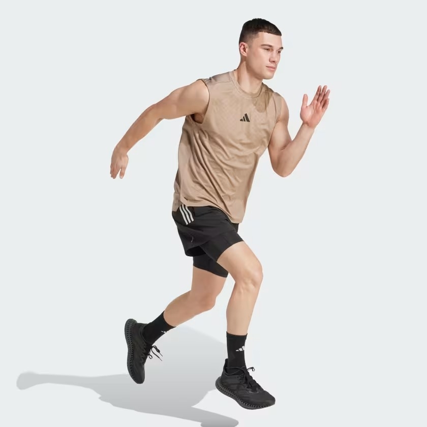 Áo Tank Top tập luyện adidas Power 3 sọc Nam - JX6293