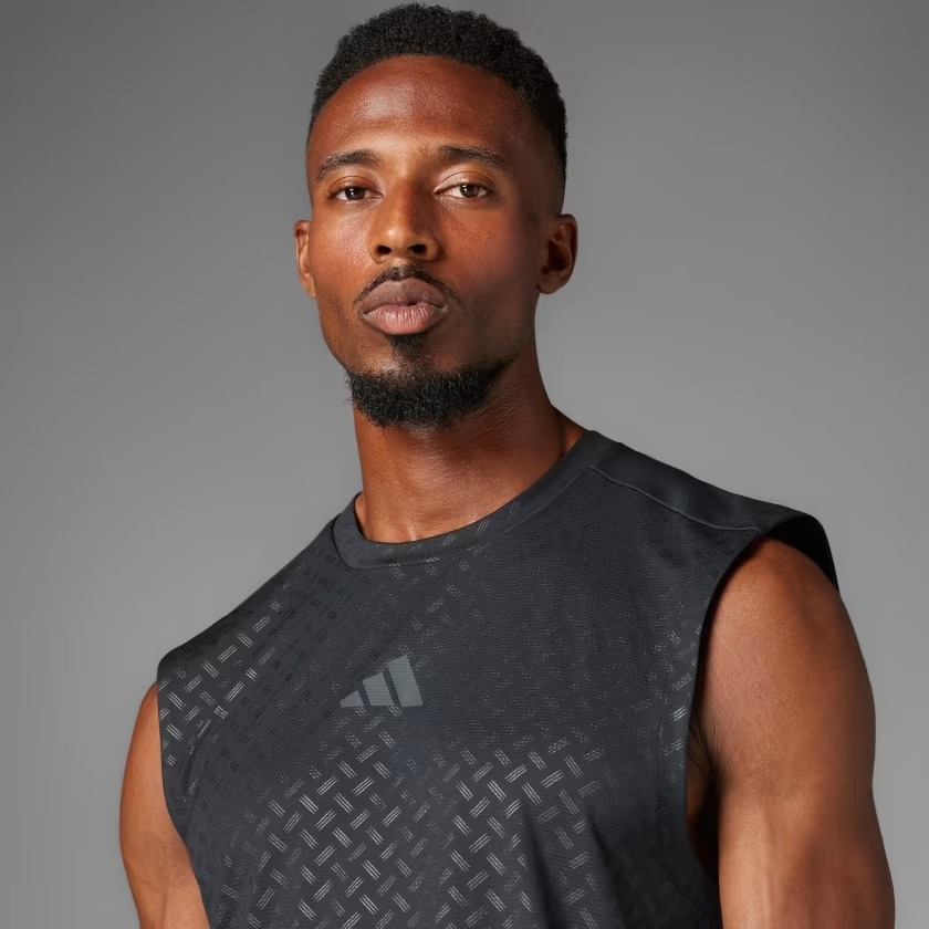 Áo Tank Top tập luyện adidas Power 3 sọc Nam - JM3190
