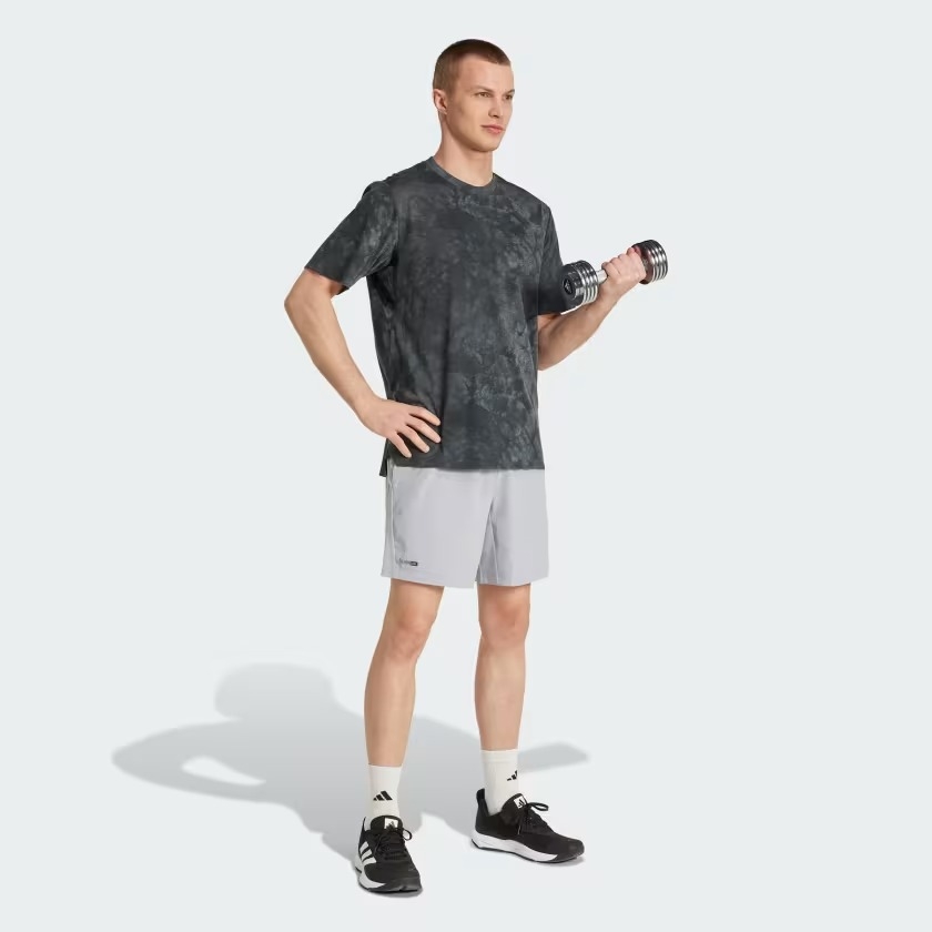 Áo T-shirt tập luyện adidas Power Graphic Nam - JX6284