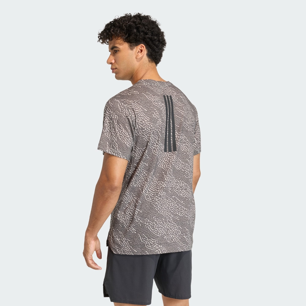 Áo T-shirt tập luyện adidas D4T Power AOP Nam - KF3098
