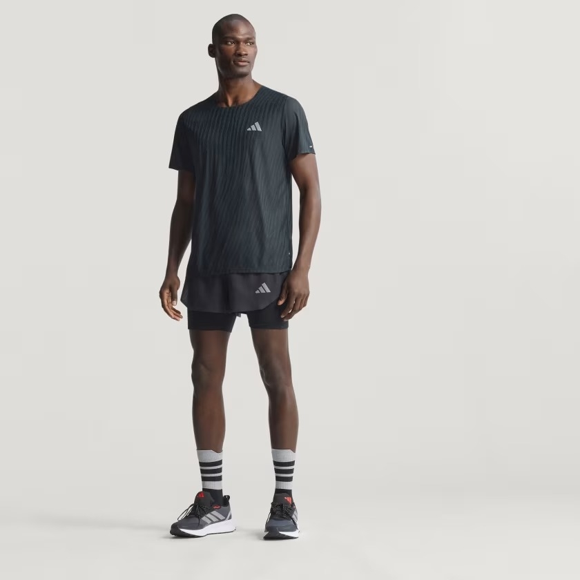 Áo T-shirt chạy bộ adidas Adi365 CLIMACOOL+ Nam - JM5702