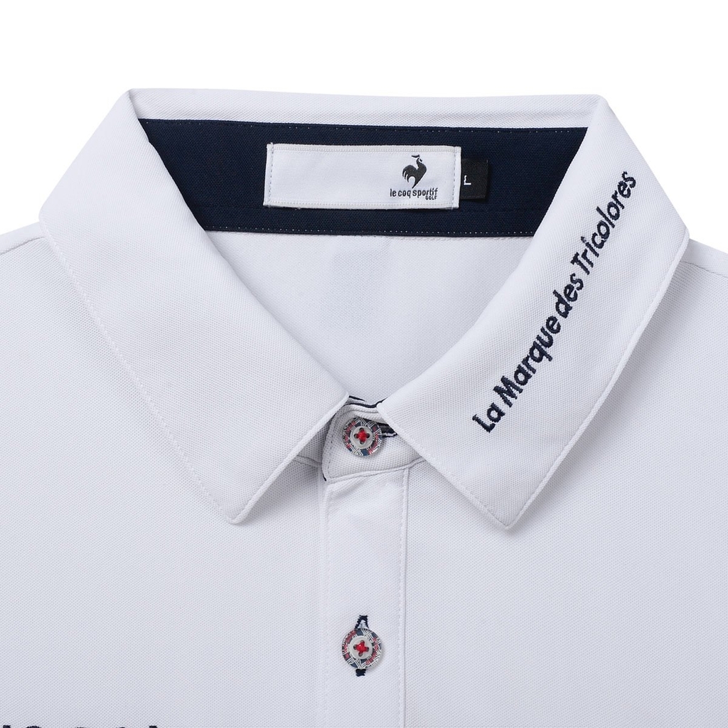 Áo Polo le coq golf Nam LG5SHS13MV-WH00