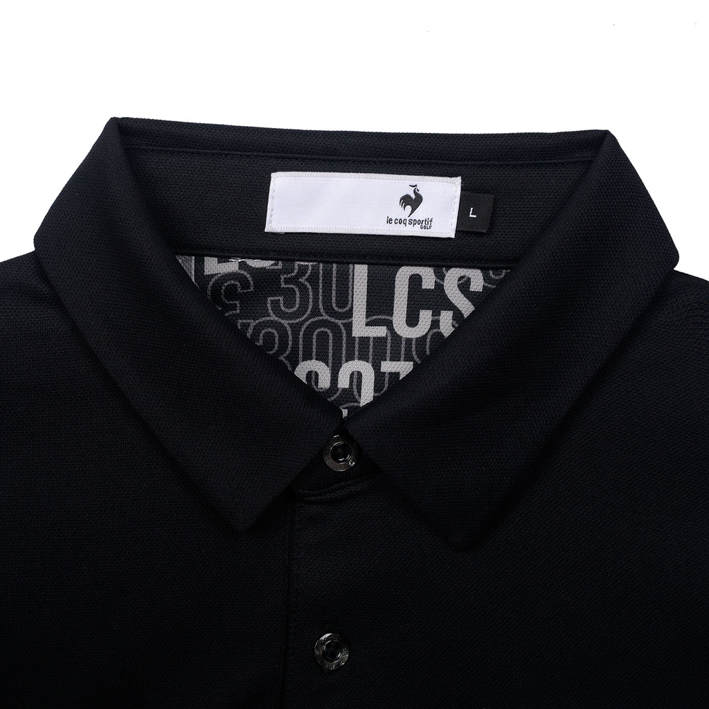 Áo Polo le coq golf Nam LG5SHS17MV-BK00