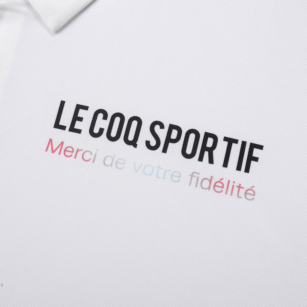 Áo Polo le coq golf Nam LG5SHS17MV-WH00