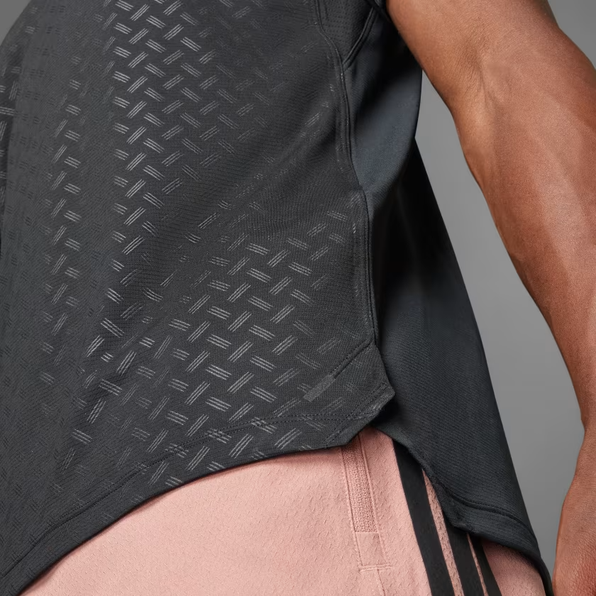 Áo T-shirt tập luyện adidas Power 3 sọc Nam - JI8215