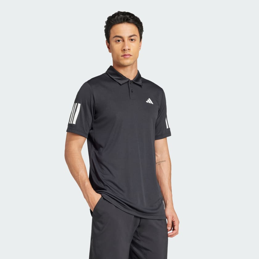 Áo Polo tennis/pickleball adidas 3 Sọc Tennis Club Nam - JG0985