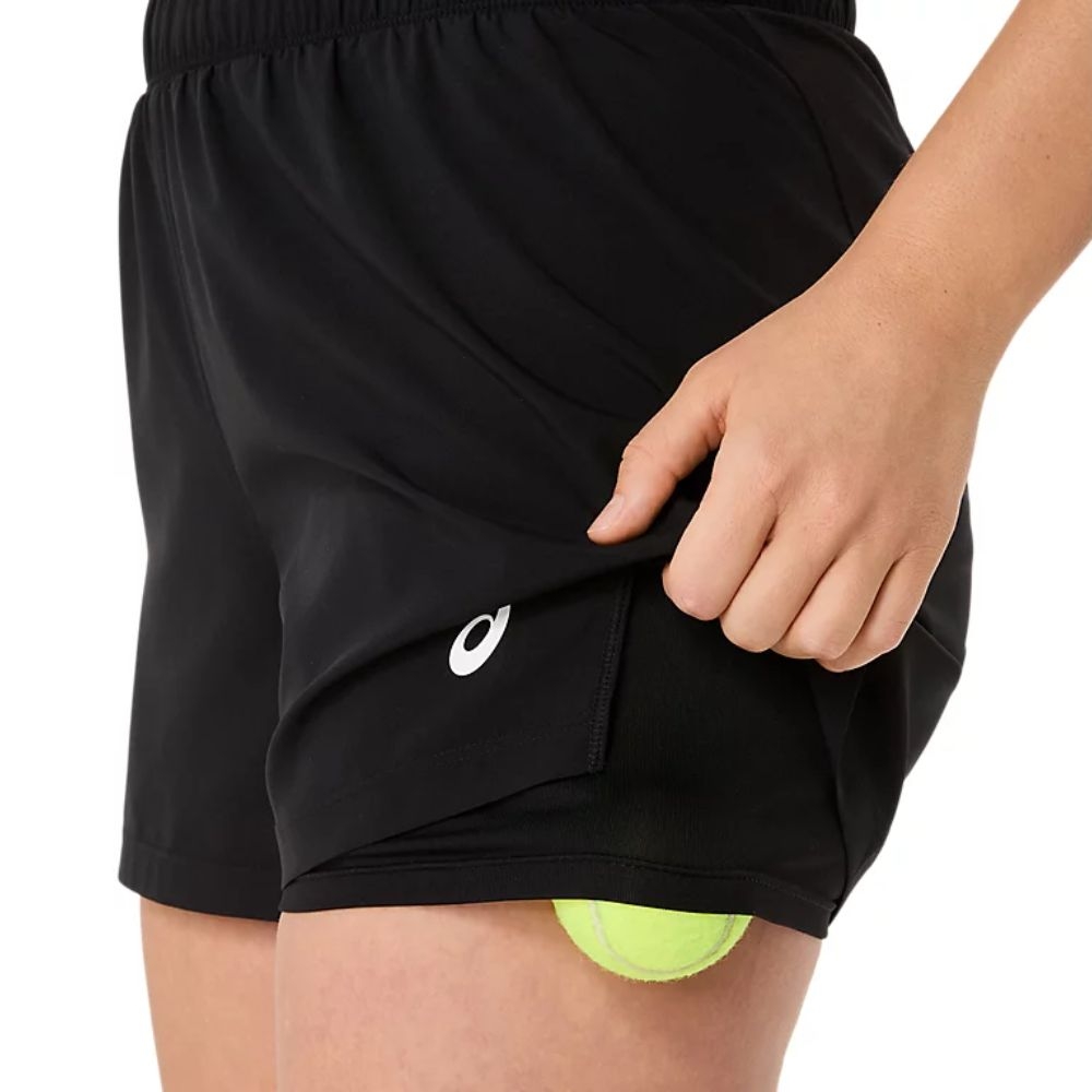 Quần short tennis/pickleball ASICS COURT 2-N-1 SHORT Nữ - 2042A375.001