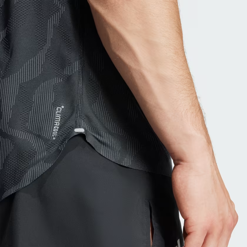 Áo T-shirt chạy bộ adidas Ultimate Engineered CLIMACOOL+ Nam - JC7338