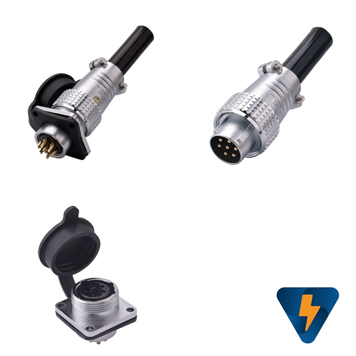 Giắc cắm (đầu nối dây điện) chuyên dùng điều khiển 7 chân output