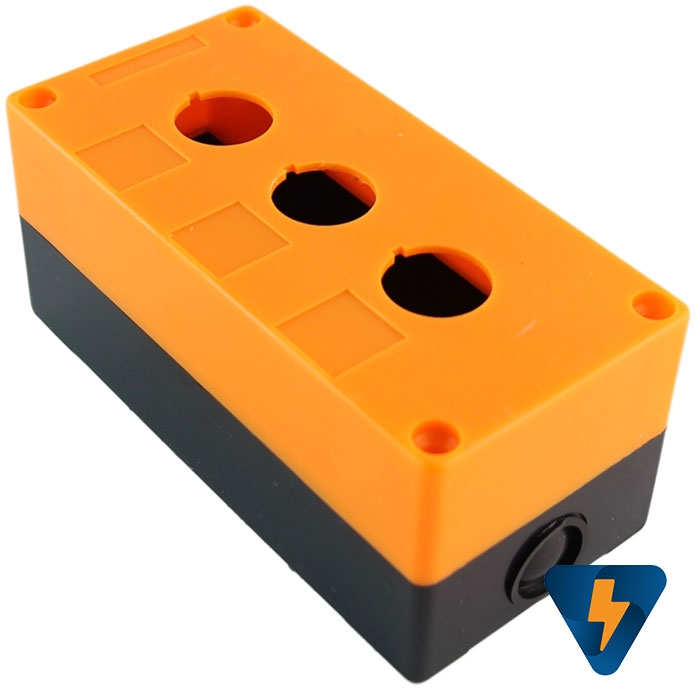 Hộp nhựa 1 2 3 4 5 6 lỗ màu vàng đen