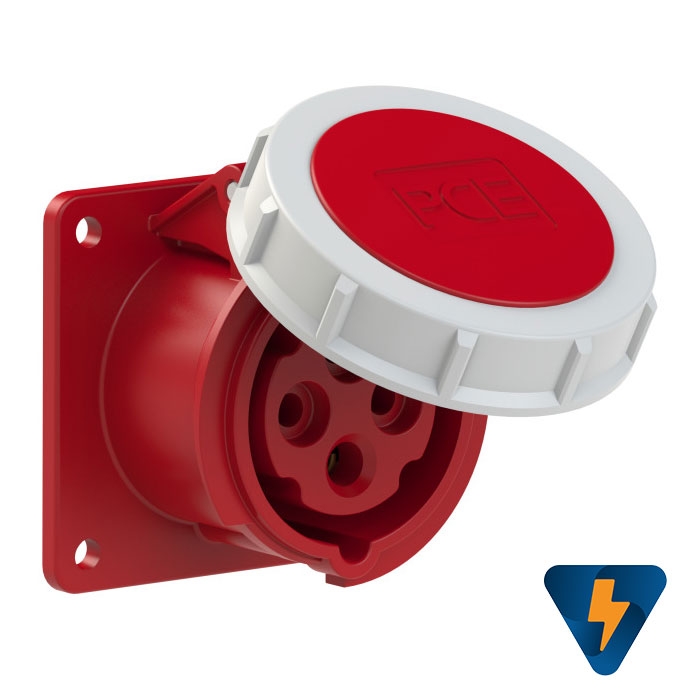 Ổ cắm PCE 4P 16A F3142-6 | Phích cắm PCE 4P 16A F0142-6 công nghiệp IP67