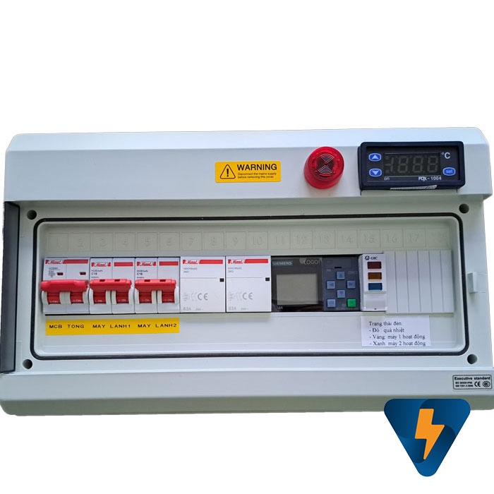Tủ điện điều khiển 2 máy lạnh
