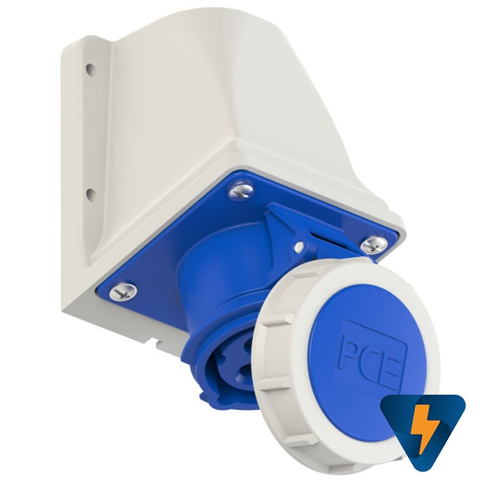 Ổ cắm PCE 3P 16A  F1132-6 | Phích cắm PCE 3P 16A F0132-6 công nghiệp