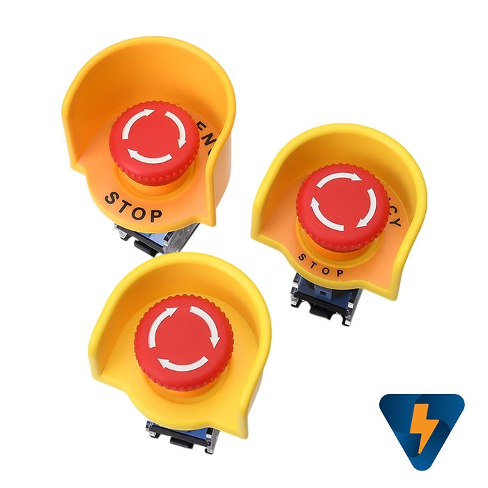 Nắp chụp nhựa bảo vệ nút nhấn, công tắc F22-15