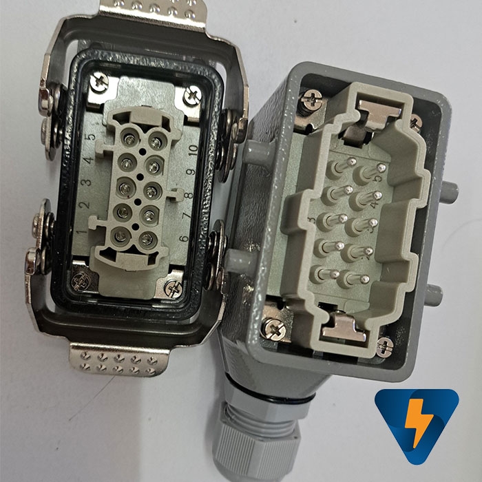 Đầu nối cho cáp đồng trục HDC-HE-010-1