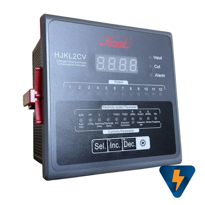 Bộ điều khiển tụ bù Himel 12 cấp HJKL2CV