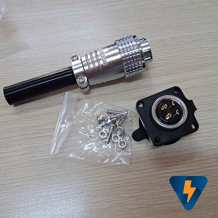 Giắc cắm (đầu nối dây điện) chuyên dùng điều khiển 4 chân output