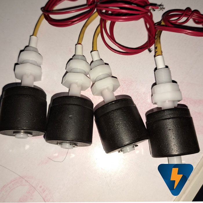 Phao báo mức nước nhựa phao đo mức nước bằng nhựa điện từ 45mm - Japan