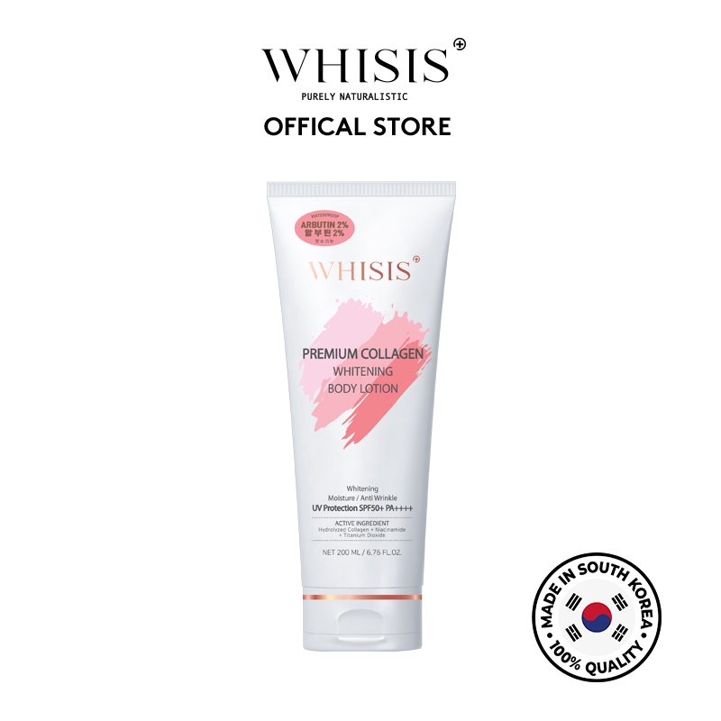 WHISIS - Kem dưỡng thể Premium Collagen Whitening Body Lotion 200ml