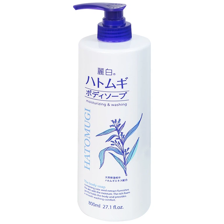Sữa tắm sáng da Reihaku Hatomugi 800ml - 4513574027077
