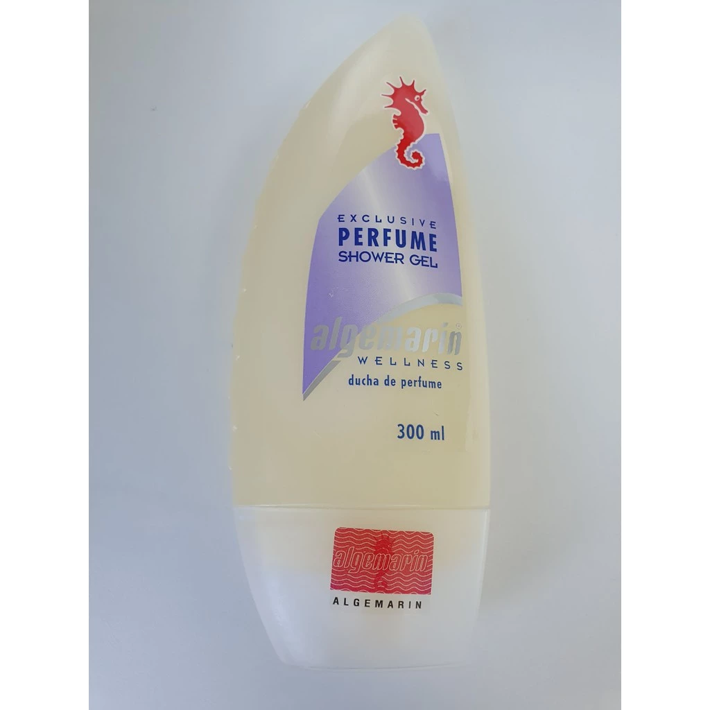 Sữa tắm cá ngựa chai nhọn 300ml, algemarin EXCLUSIVE PERFUME SHOWER GEL