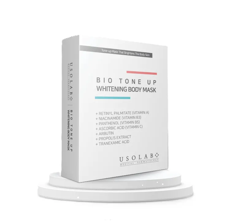 Ủ trắng da USOLAB BIO TONE UP WHITENING BODY MASK (20g*5sheet)