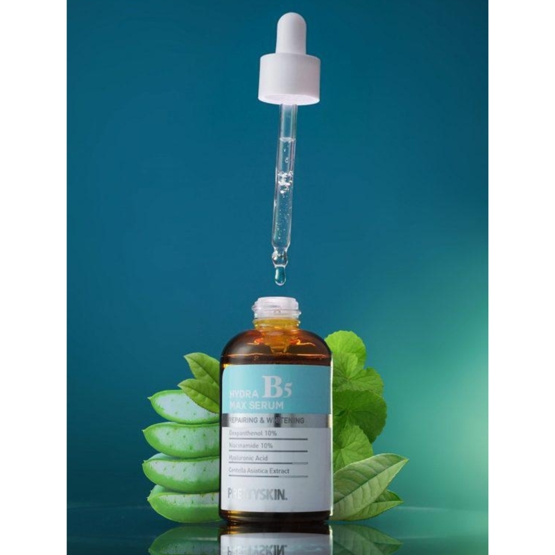 Tinh chất dưỡng da B5 (PRETTYSKIN HYDRA B5 MAX SERUM ), dung tích: 50ml, dạng chai lọ, giúp cung cấp độ ẩm cho da, giúp da mịn màng, hiệu: PRETTYSKIN