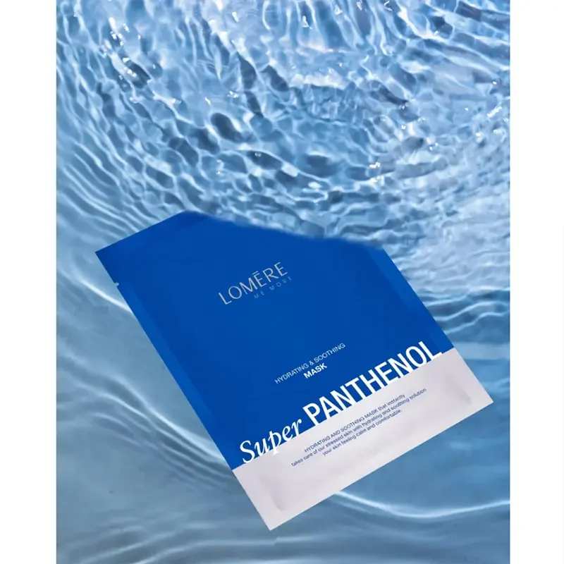 Mặt nạ dưỡng da LOMERE SUPER PANTHENOL THERMAL WATER MASK 23g/gói