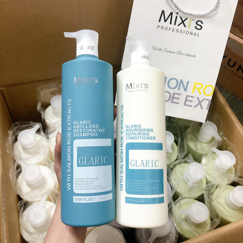 GLARIC NOURISHING REPAIRING CONDITIONER 500ML( Xả xanh dương 500ml) - 5061014616064