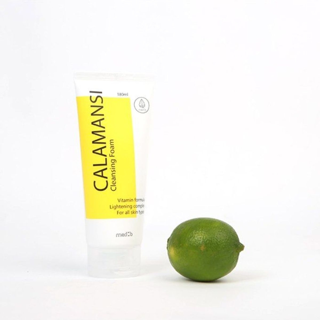 Sữa rửa mặt MEDB Calamansi Cleansing giúp làm sạch bụi bẩn và bã nhờn trên da, se nhỏ lỗ chân lông, dung tích 180ml