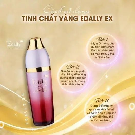 Tinh chất dưỡng ẩm, hỗ trợ làm mờ nếp nhăn, giúp da mịn màng(EDALLY EX LUXURY SKIN ESSENCE), Thể tích 120ml