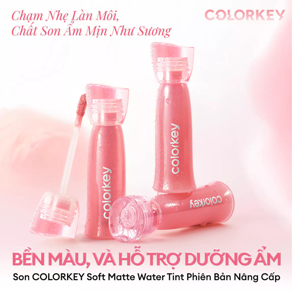 SON TINT LÌ COLORKEY soft matte water tint #O308 2.5g