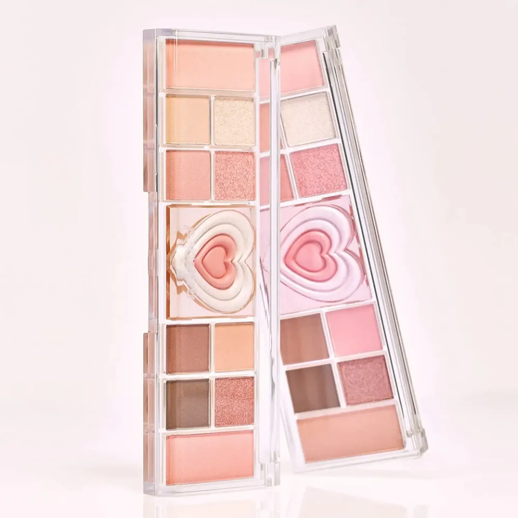 Bảng phấn mắt PERIPERA 3IN1 All Take Mood Like Palette 01 Prestige Pink