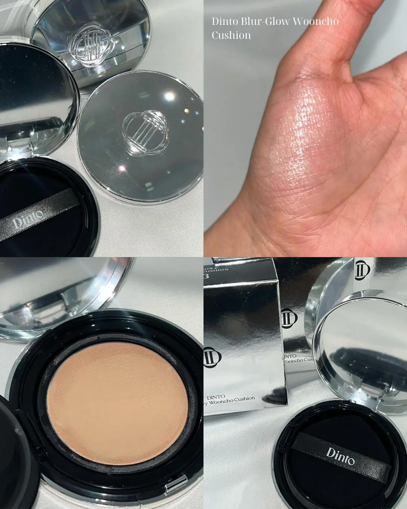 Phấn Nước Dinto Cushion Blur-Glowy Wooncho 942 Sage Wooncho- 12g