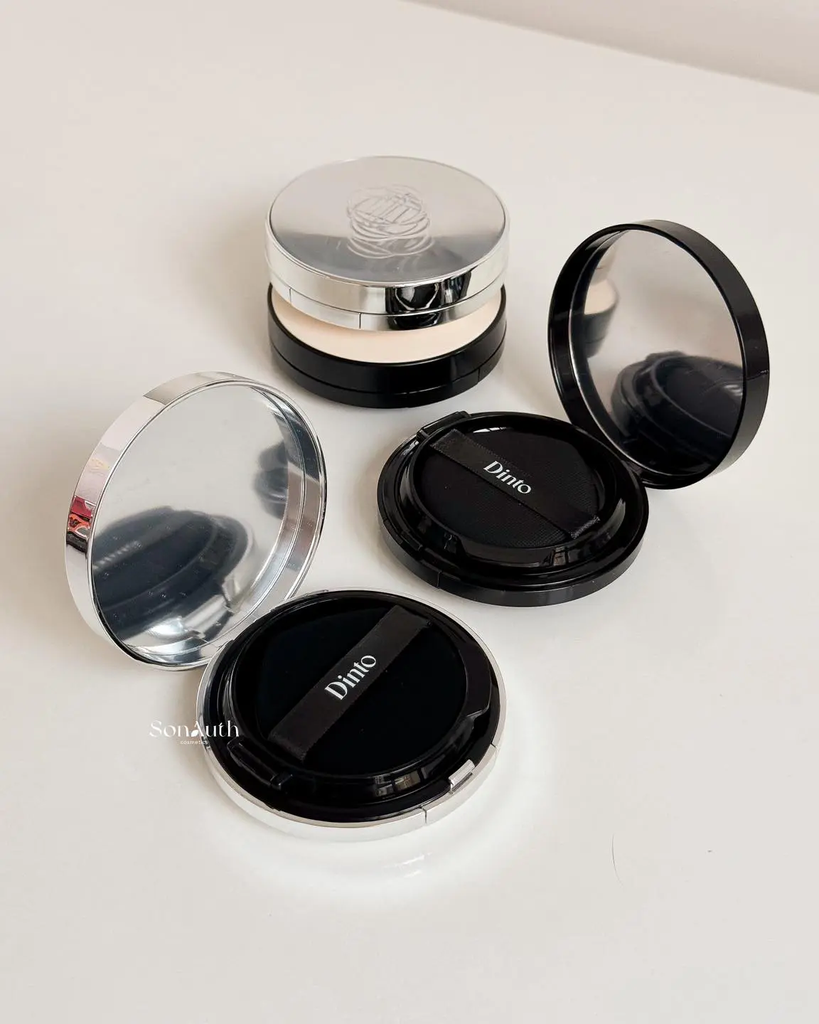 Phấn Nước Dinto Cushion Blur-Glowy Wooncho 942 Sage Wooncho- 12g