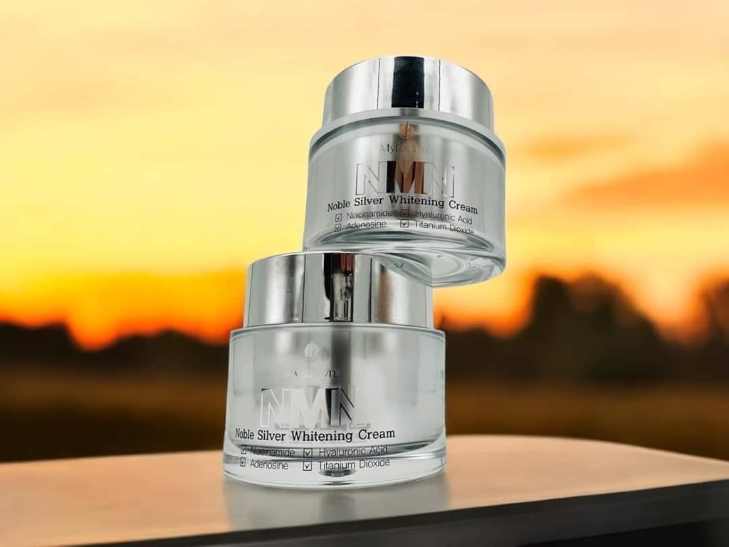 KEM NMN EXOSOME NOBLE SILVER -BAN NGÀY 50ML (MYHAELYN NMN EXO NOBLE SILVER WHITENING CREAM-8809954945861)