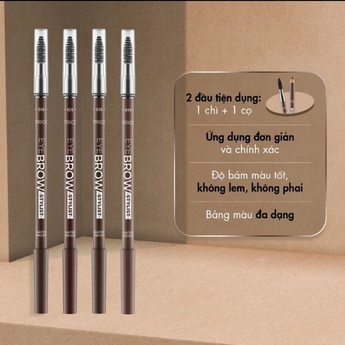 Chì kẻ mày Catrice Eye Brow Stylist 020 date with ash-ton