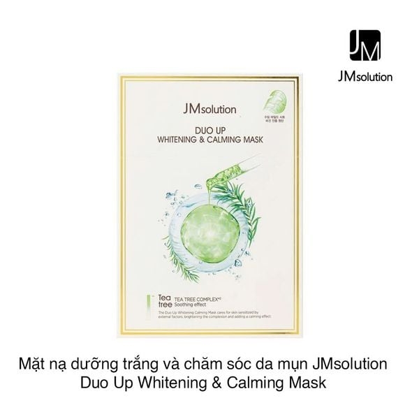 Mặt nạ dưỡng da JMSOLUTION DUO UP WHITENING & CALMING MASK
