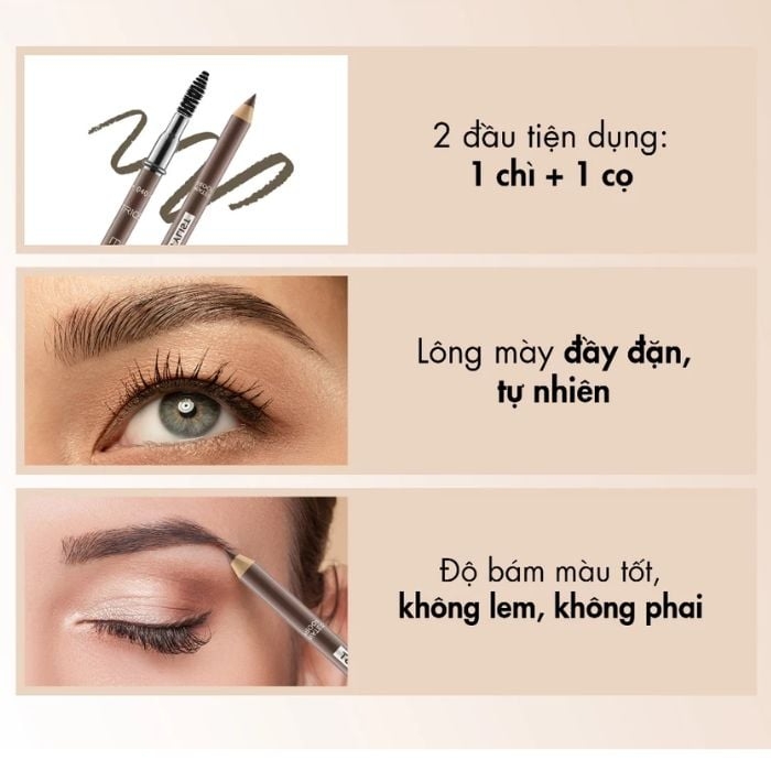 Chì kẻ mày Catrice Eye Brow Stylist 020 date with ash-ton