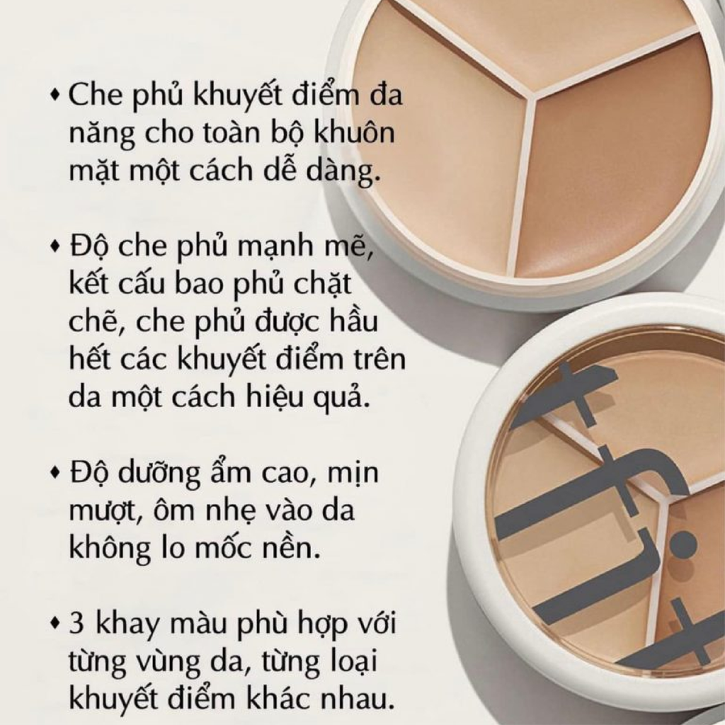 Kem che khuyết điểm, giúp che khuyết điểm và dưỡng ẩm da tfit COVER UP PRO CONCEALER 01 NEUTRAL. Hàng mới 100%, dung tích 15g/hộp