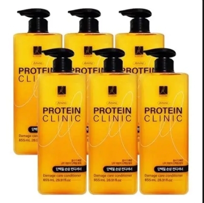Dầu xả Elastine Amino Protein Clinic Damage Care Conditioner 855ML