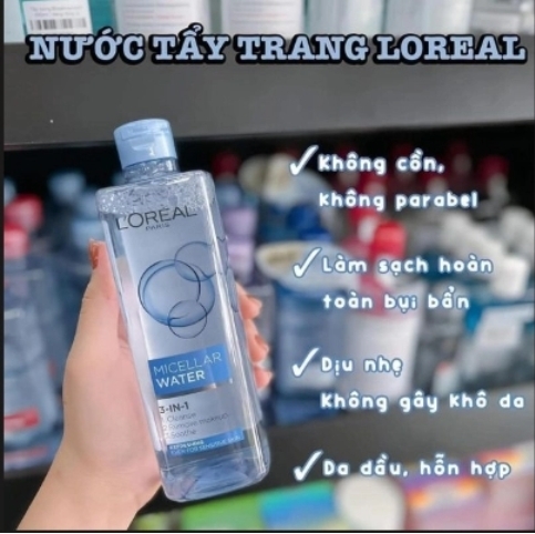 G2897705 - 030226 - LOREAL PARIS TẨY TRANG MICELLAR TƯƠI MÁT 400ML