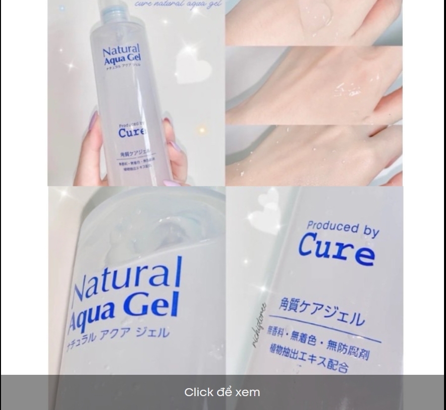 Gel tẩy da chết CURE White Clear Gel 100g - 4589563520164