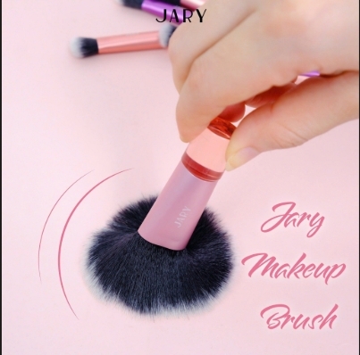 BỘ CỌ TRANG ĐIỂM JARY MAKEUP BRUSH SET 10 CÂY - TÚI ĐỰNG DA PU
