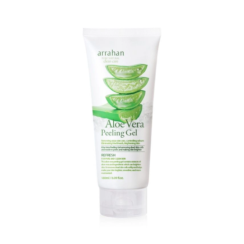 Gel tẩy tế bào chết Arrahan Aloe Vera Peeling Gel 180ml/Tuýp