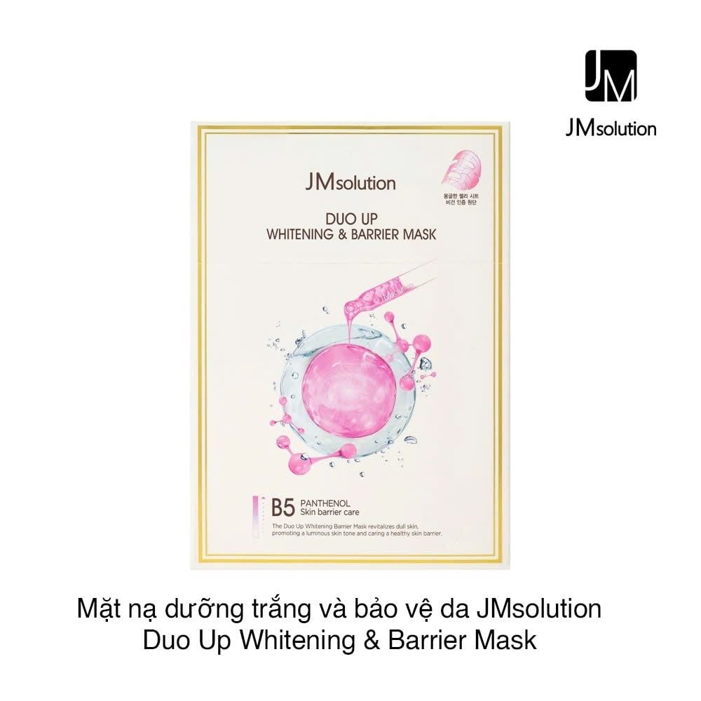 Mặt nạ dưỡng da JMSOLUTION DUO UP WHITENING & BARRIER MASK